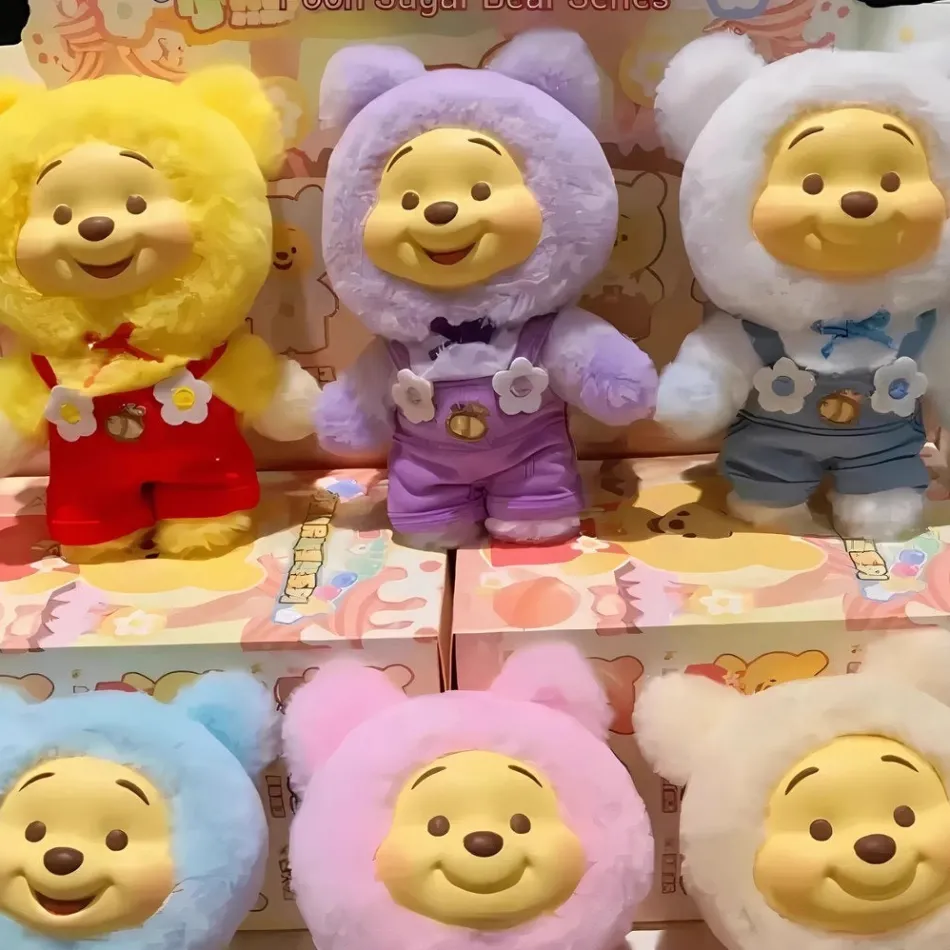 La compagnie de la peluche Boîte mystère peluche Winnie style Labubu