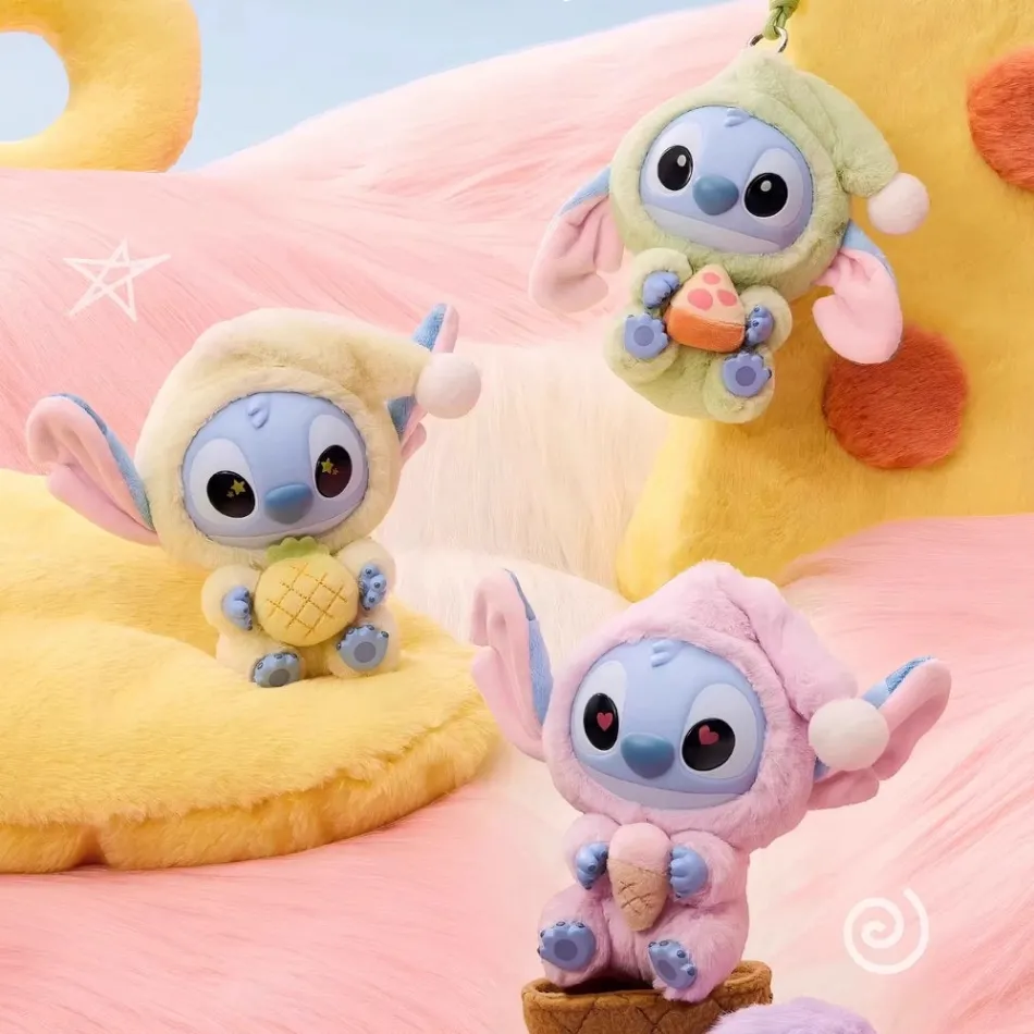 Hot La compagnie de la peluche Box surprise peluche style Labubu Stitch