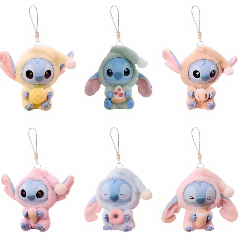 Hot La compagnie de la peluche Box surprise peluche style Labubu Stitch