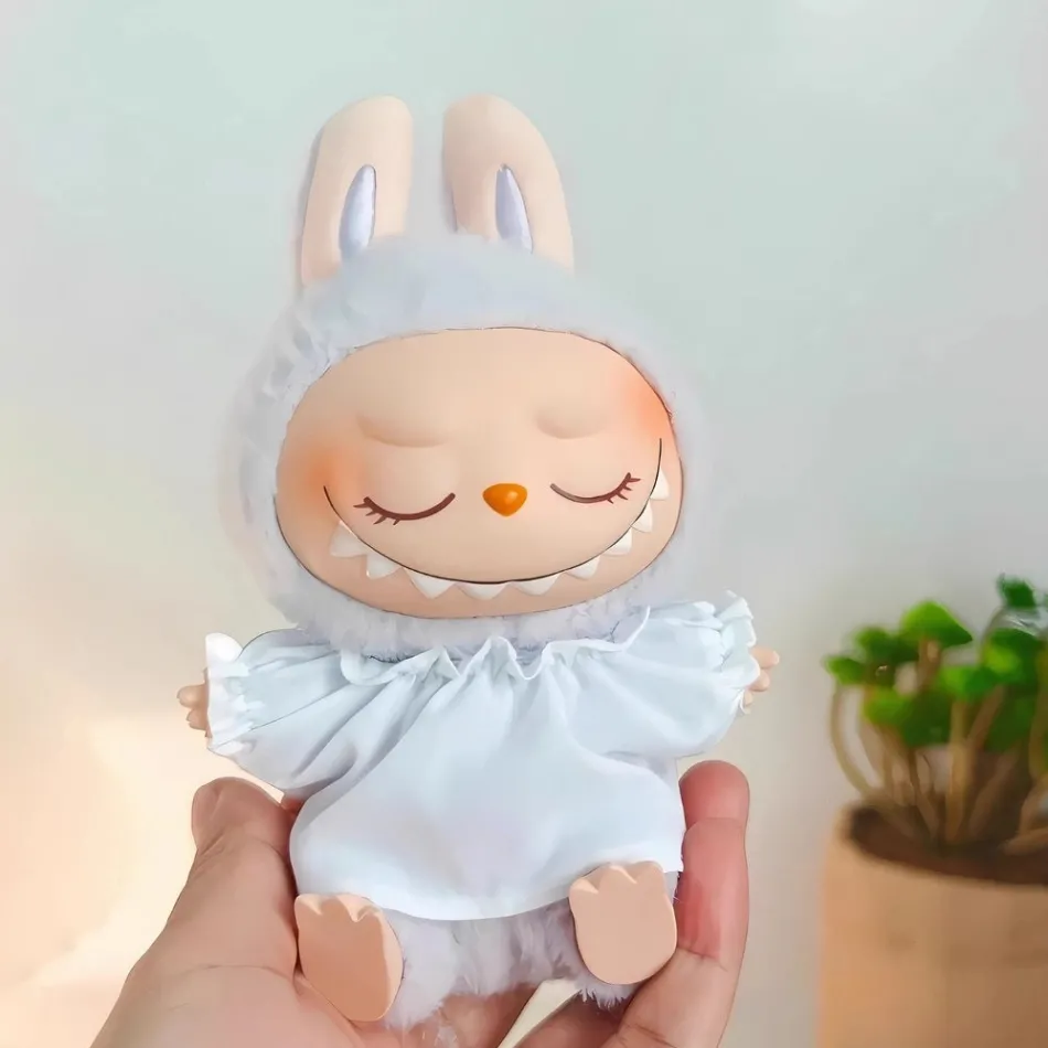 Discount La compagnie de la peluche Ensemble de vêtements peluche type Labubu mignon