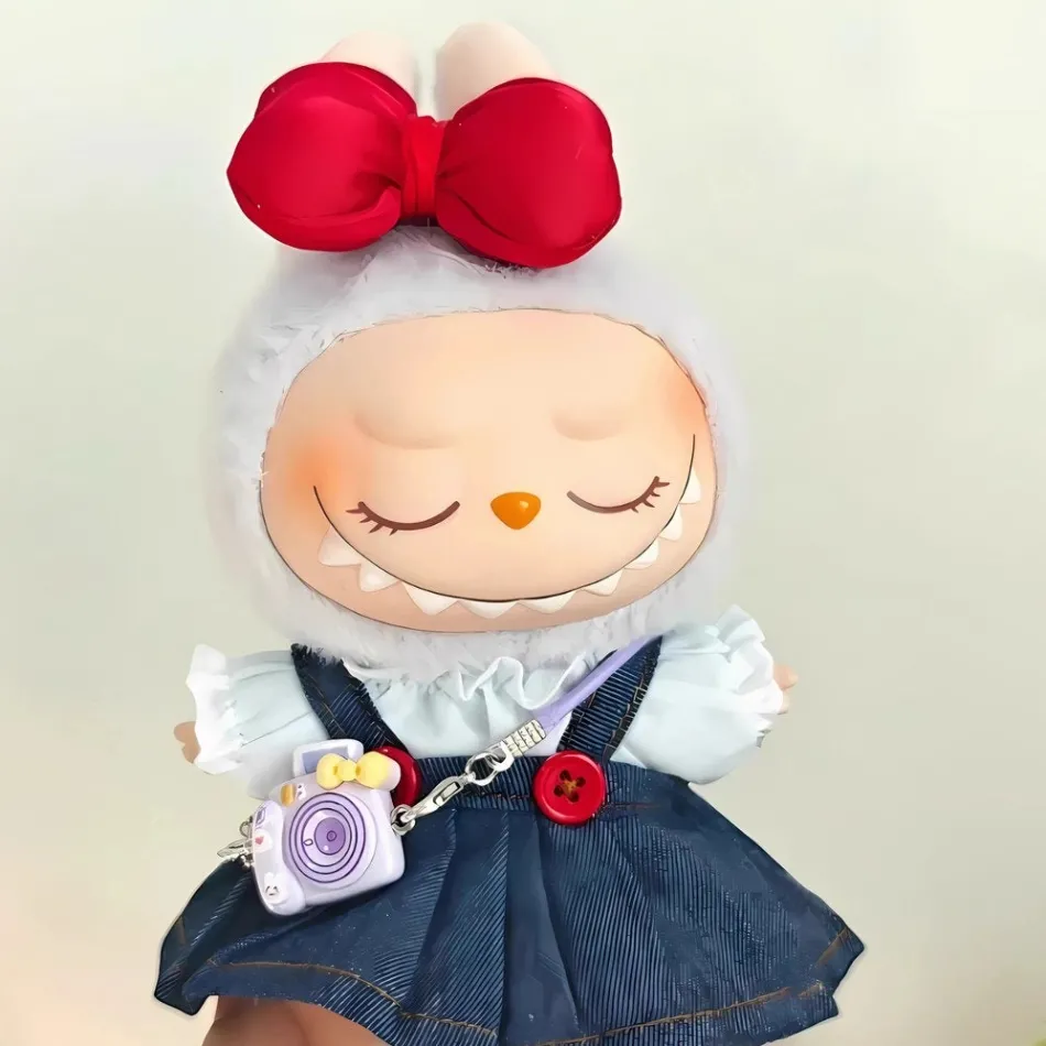 Discount La compagnie de la peluche Ensemble de vêtements peluche type Labubu mignon