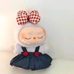 Discount La compagnie de la peluche Ensemble de vêtements peluche type Labubu mignon