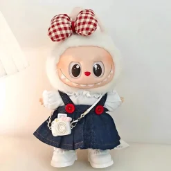 Discount La compagnie de la peluche Ensemble de vêtements peluche type Labubu mignon