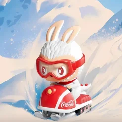 La compagnie de la peluche Figurine style Labubu Coca-Cola - The monsters en vinyle