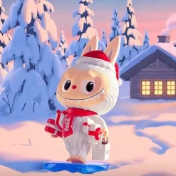 La compagnie de la peluche Figurine style Labubu Coca-Cola - The monsters en vinyle