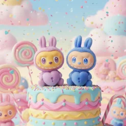 New La compagnie de la peluche Figurines style Labubu en vinyle collection Energie