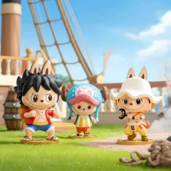 New La compagnie de la peluche Figurines style Labubu One Piece – The Monsters