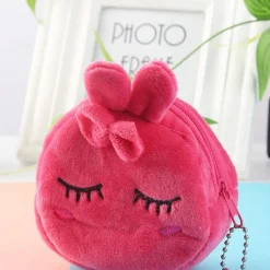 New La compagnie de la peluche La framboise câlin - petit sac en peluche