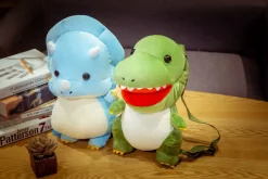Sale La compagnie de la peluche Le bébé dinosaure - sac à dos en peluche