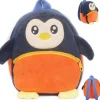 Clearance La compagnie de la peluche Le petit pingouin - sac à dos en peluche