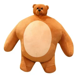Discount La compagnie de la peluche Ours en peluche brun bodybuildé