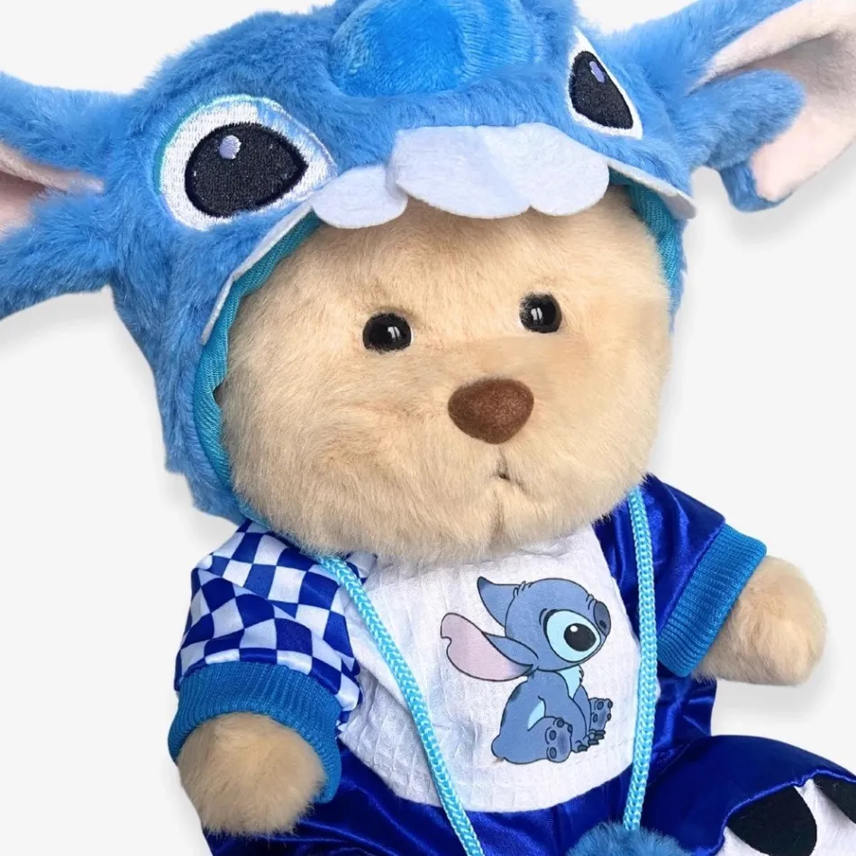 Hot La compagnie de la peluche Ours en peluche déguisé en stitch
