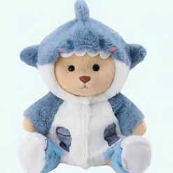 Outlet La compagnie de la peluche Ours en peluche déguisé en requin