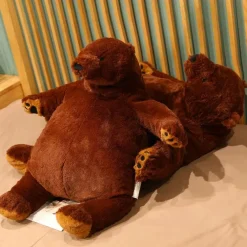 Discount La compagnie de la peluche Ours en peluche géant marron et glouton