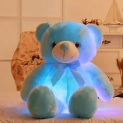 Sale La compagnie de la peluche Ours en peluche qui s'illumine