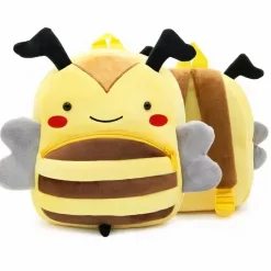 New La compagnie de la peluche Peluche abeille sac à dos doux enfant ludique