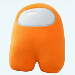 Discount La compagnie de la peluche Peluche Among Us orange douce câline univers gaming
