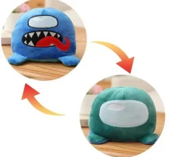 Clearance La compagnie de la peluche Peluche Among Us réversible douce univers amusant