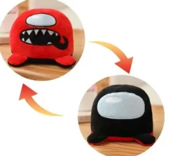 Clearance La compagnie de la peluche Peluche Among Us réversible douce univers amusant