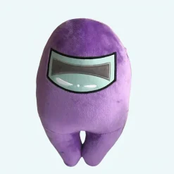 New La compagnie de la peluche Peluche Among Us violette douce amusante enfant jeu