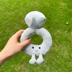 La compagnie de la peluche Peluche bague de l'amour Saint-Valentin