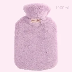 New La compagnie de la peluche Peluche bouillotte à fourrure
