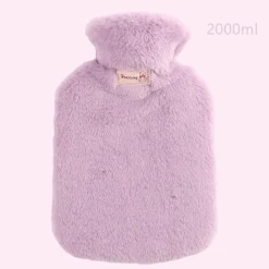 New La compagnie de la peluche Peluche bouillotte à fourrure