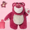 New La compagnie de la peluche Peluche bouillotte Lotso rouge Toy Story