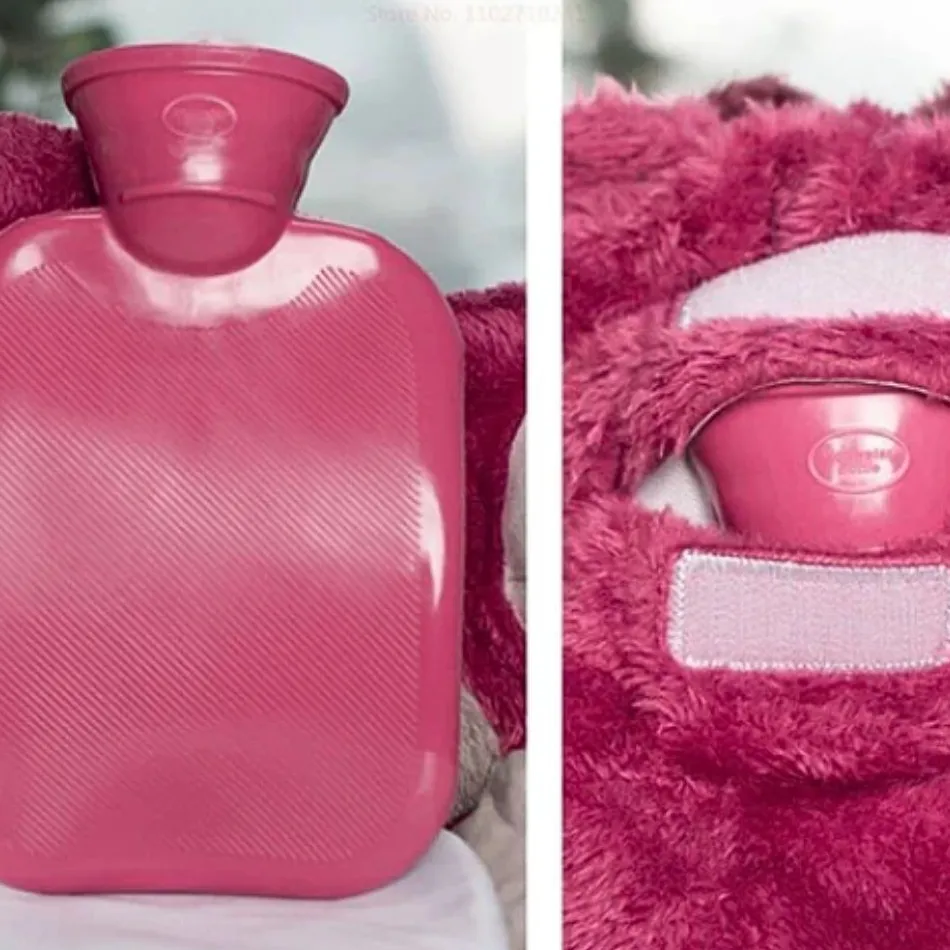 New La compagnie de la peluche Peluche bouillotte Lotso rouge Toy Story