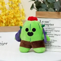 Best La compagnie de la peluche Peluche Brawl Stars Spike Léon doux collection enfant