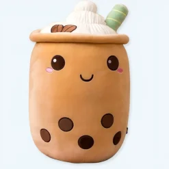 Sale La compagnie de la peluche Peluche Bubble Tea coussin moelleux kawaii original