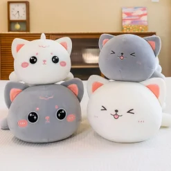 Clearance La compagnie de la peluche Peluche chat à câlins rondelet