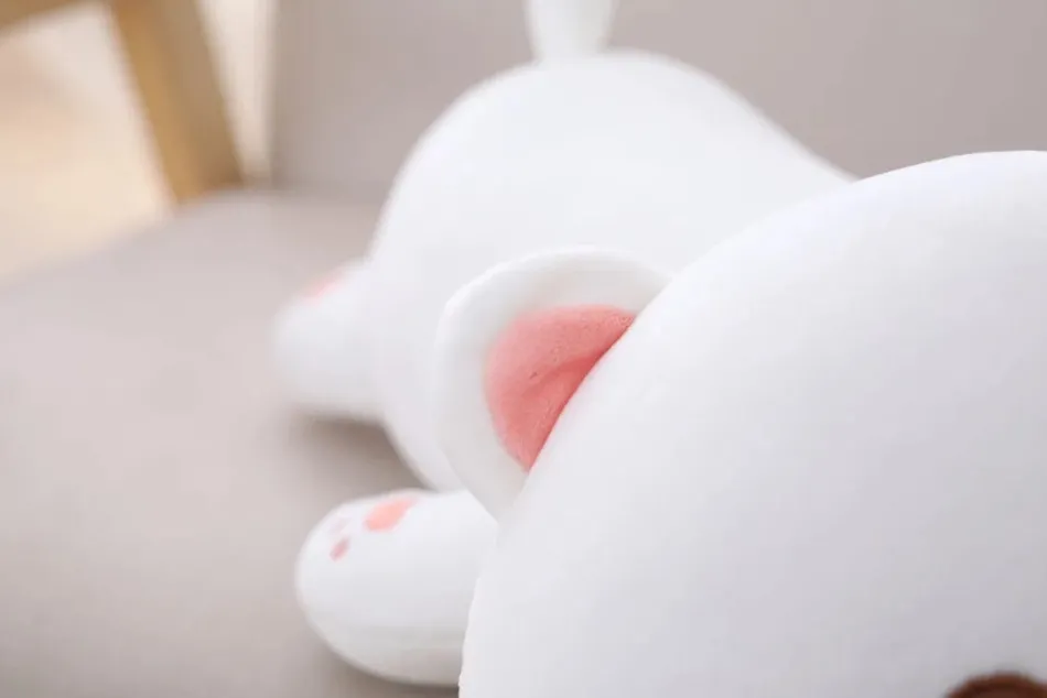 Discount La compagnie de la peluche Peluche chat coloré yeux ouverts