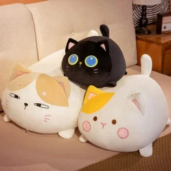 Best La compagnie de la peluche Peluche chat moelleuse distinct