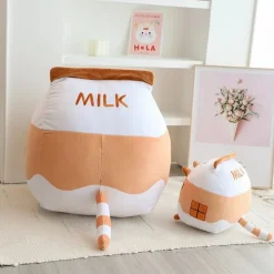 Discount La compagnie de la peluche Peluche chat squishmallow brique de lait chocolat