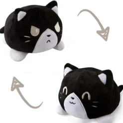 Online La compagnie de la peluche Peluche chats réversible coloré