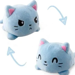 Online La compagnie de la peluche Peluche chats réversible coloré