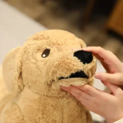 La compagnie de la peluche Peluche chien labrador marron