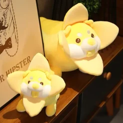 New La compagnie de la peluche Peluche chien shiba inu dans une banane