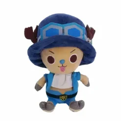 Outlet La compagnie de la peluche Peluche Chopper One Piece bleu douce pirate aventure