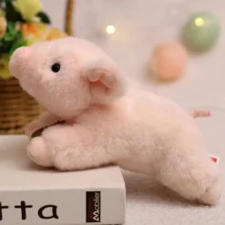 Discount La compagnie de la peluche Peluche cochon réaliste et douce