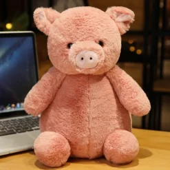 Outlet La compagnie de la peluche Peluche cochon tout petit et tout doux