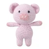 Discount La compagnie de la peluche Peluche crochet cochon tout rose