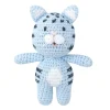 Clearance La compagnie de la peluche Peluche crochet léopard bleu tacheté