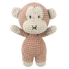 La compagnie de la peluche Peluche crochet singe à la grosse tête