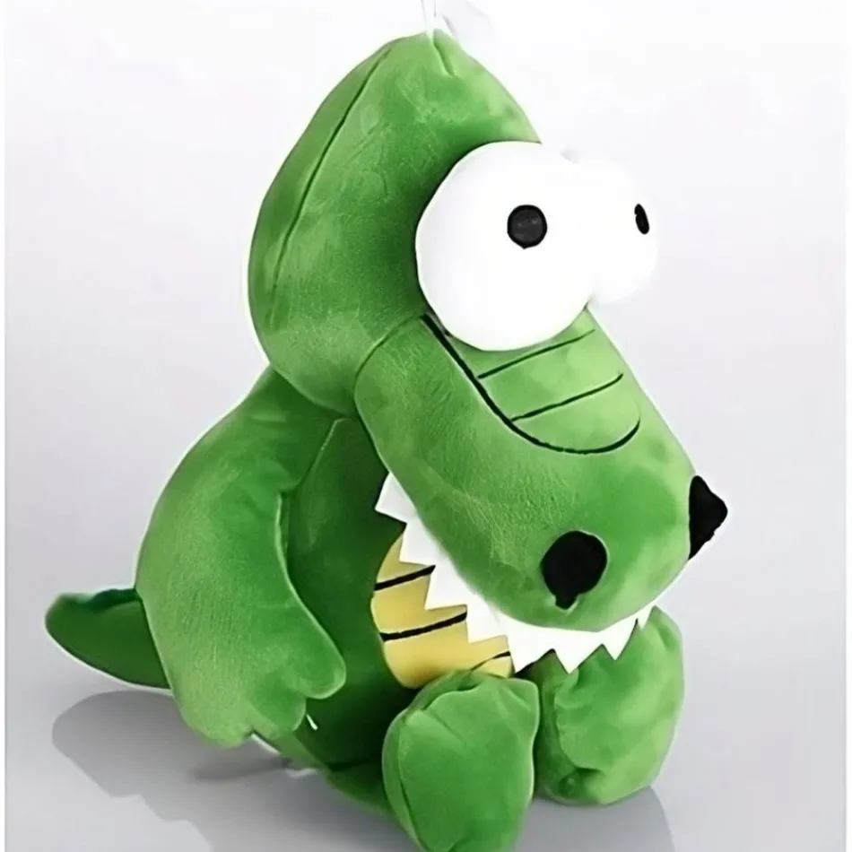 La compagnie de la peluche Peluche crocodile vert moelleux amusant enfant jouet