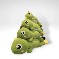 New La compagnie de la peluche Peluche dinosaure kawaii aux gros yeux