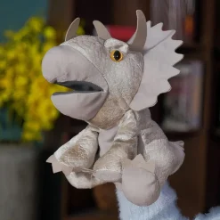 New La compagnie de la peluche Peluche dinosaure marionnette douce enfant interactive