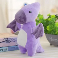 Sale La compagnie de la peluche Peluche dinosaure pterodactyl violet