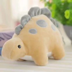 Discount La compagnie de la peluche Peluche dinosaure stégosaure brun